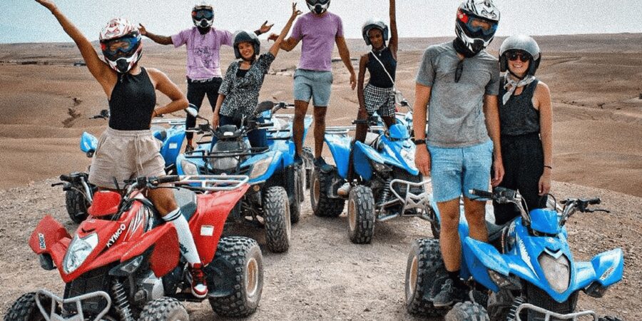 Marrakech: Agafay Desert Buggy bike 1000cc, Tea & Transfer - Photo stops where the guide does the work for you