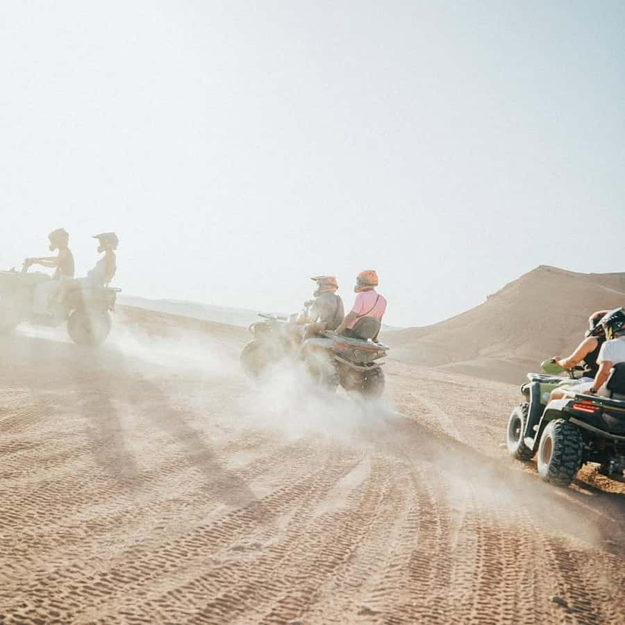 Marrakech: Agafay Desert Camel Ride & Quad with Dinner Show - Camel ride across Agafay dunes, 20 minutes that set the scene