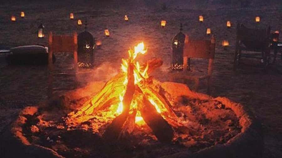 Marrakech Agafay desert: Camel Ride, Sunset, Dinner show - The 30-minute camel ride: short, scenic, and timed right