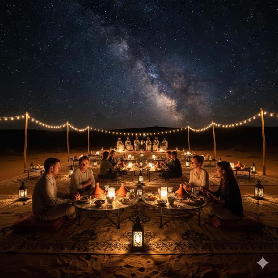 Marrakech: Agafay desert camel ride with dinner & spectacle - 20 Minutes on Camelback at Sunset: What the Ride Feels Like