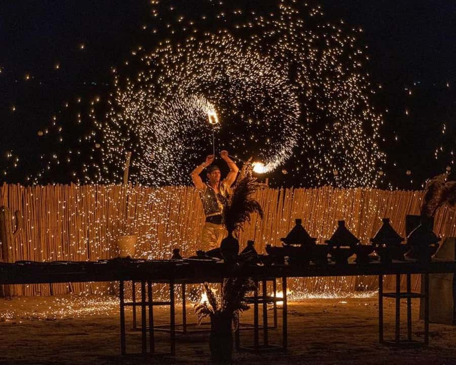 Marrakech: Agafay Desert Camel Rides, Dinner and Fire Show - Key moments worth the hype