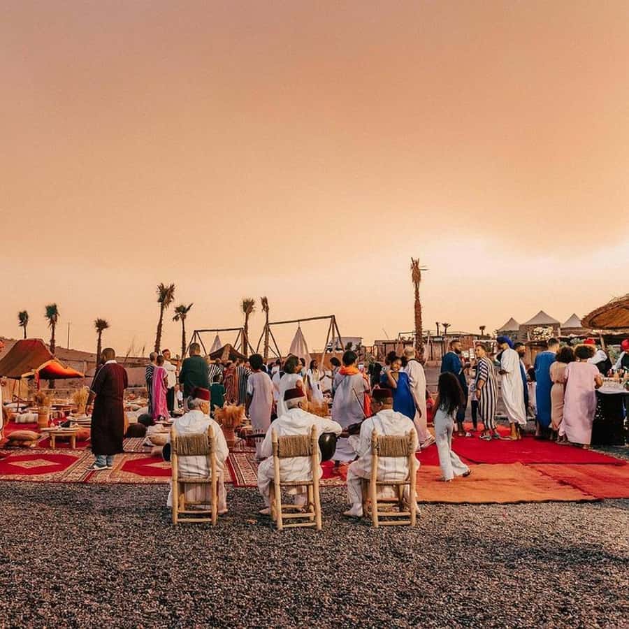 Marrakech: Agafay Desert Dinner Show with Sunset Camel Ride - Agafay After Marrakech: Why This Evening Works