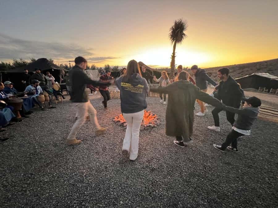 Marrakech: Agafay Desert Dinner Show with Sunset Camel Ride - Dinner Under a Starry Sky, Plus the Fire Show Finale