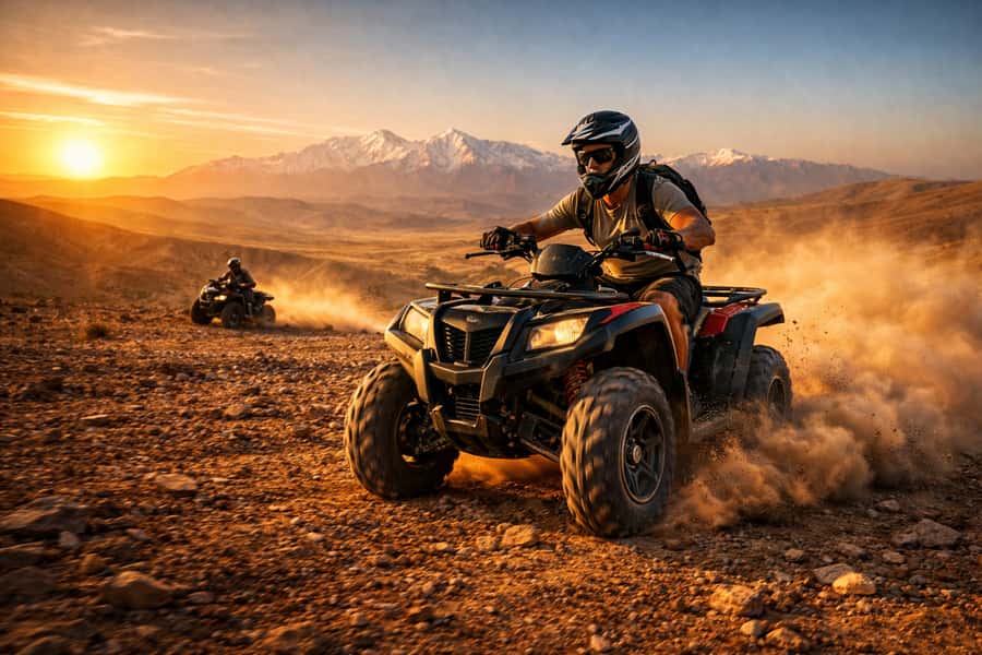 Marrakech: Agafay Desert Escape with Quad or Camel Ride - Quad biking in Agafay: what to expect and how to prep