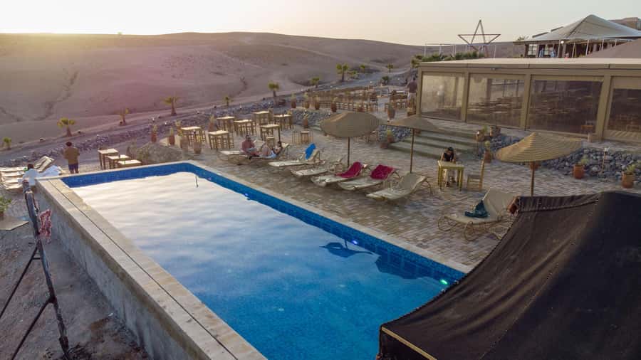 Marrakech: Agafay Desert Escape with Swimming Pool and Lunch - A Calm Escape From Marrakech With Atlas Views