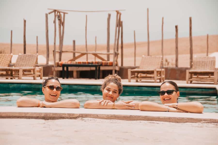Marrakech: Agafay Desert Pool, Dinner & Live Show Experience - The Agafay pool break: refreshing, relaxing, and genuinely useful