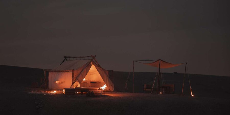 Marrakech: Agafay Desert Private Dinner w/ Music & Fire Show - Moroccan entertainment: Gnaoua duo, henna, and the fire-breather show