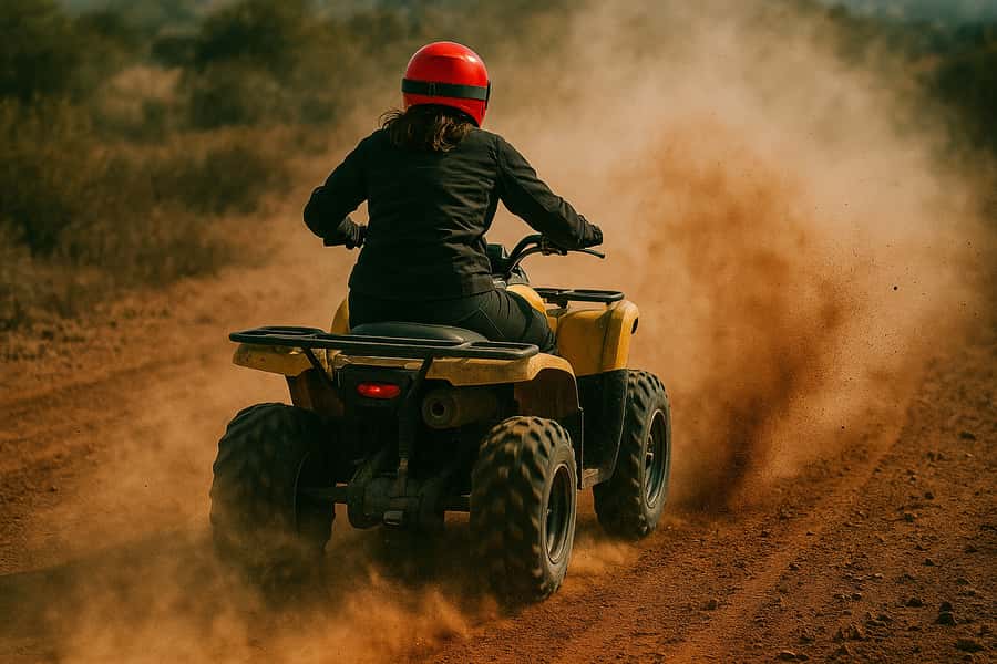 Marrakech: Agafay Desert Quad Bike with Camels & Dinner Show - Entering Agafay: A desert that’s close enough to fit in