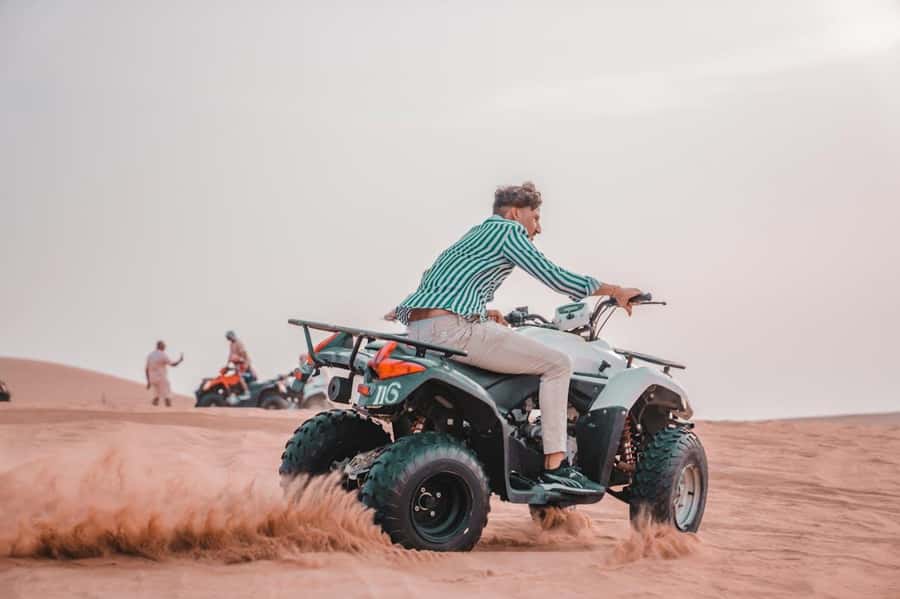 Marrakech: Agafay Desert Quad Bike with Camels & Dinner Show - Traditional music and the fire show: the evening’s energy