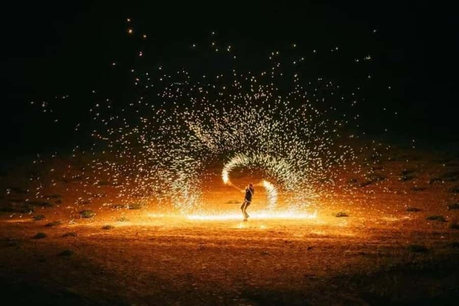 Marrakech: Agafay Desert Quad Biking, Camel Ride Fire Show - Camel Ride at Golden Hour: 20 Minutes of Calm and Great Photos