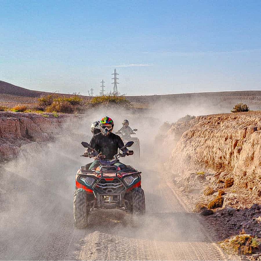 Marrakech: Agafay Desert Quad Biking, Camel Ride Fire Show - Getting There From Marrakech: Pickup Windows and the Short Desert Escape
