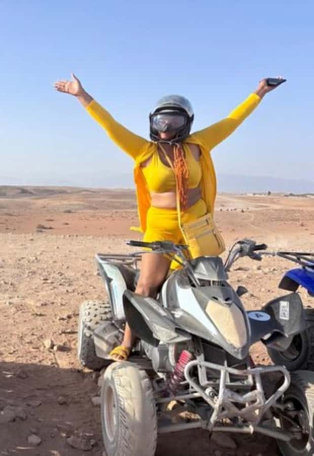 Marrakech: Agafay Desert Quad Biking with Dinner Show - Atlas Mountains on the horizon: where the views come from and how to catch them