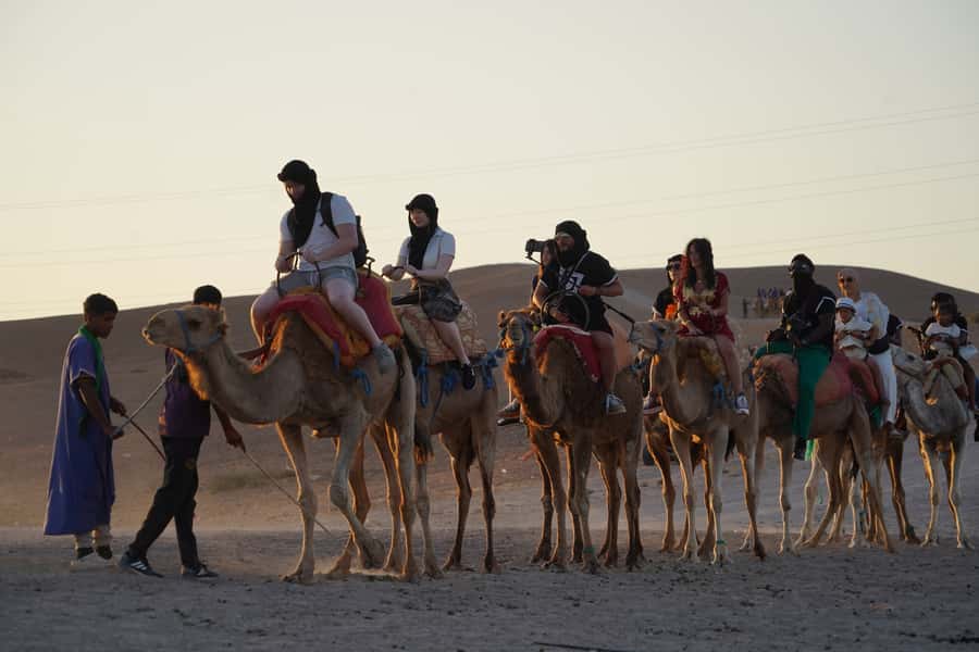 Marrakech: Agafay Desert Quad, Camel or Pool Day with Lunch - Moroccan lunch or dinner in a tent: food you can actually taste, not just snack