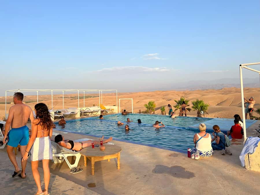 Marrakech: Agafay Desert Quad Camel Rides, Pool, Dinner Show - Agafay Desert Evening: Why This One Works