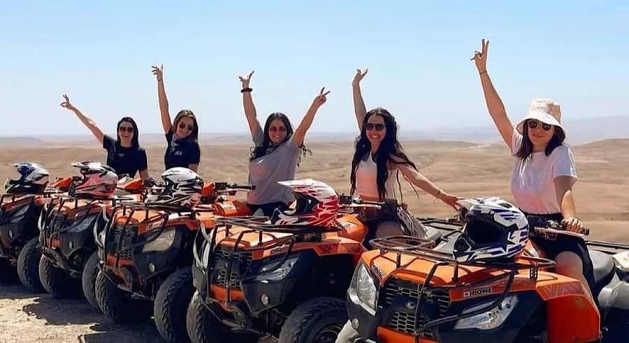 Marrakech: Agafay Desert Quad Camel Rides, Pool, Dinner Show - Desert Pool Swim Option: The Refresh You’ll Be Glad You Packed For
