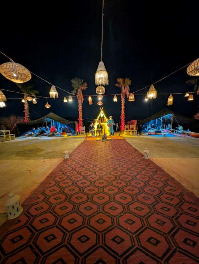 Marrakech: Agafay Desert Sunnet dinner with show - Agafay Desert at sunset: why this rocky escape feels worth it