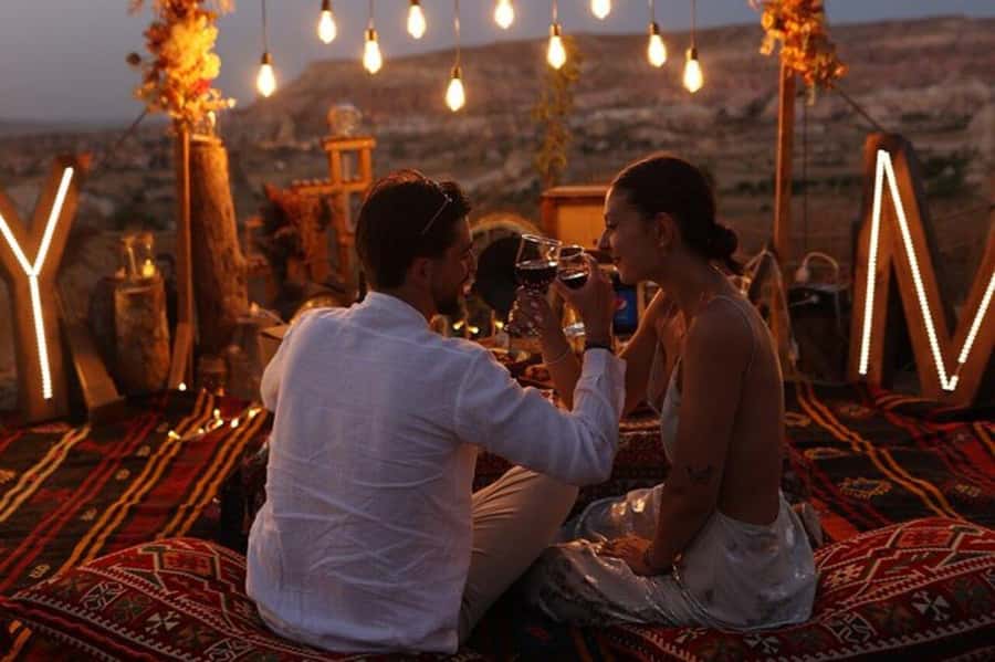 Marrakech : Agafay Desert Sunset Camel Ride & Luxury Dinner - First Hour Energy: Mint Tea, Safety Briefing, and Desert Motion