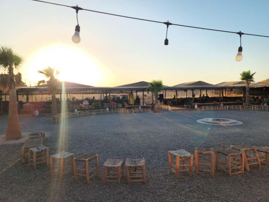 Marrakech: Agafay Desert Sunset Camel Ride, Quad & Dinner - Live Traditional Music and Fire Show: The Night’s Big Payoff
