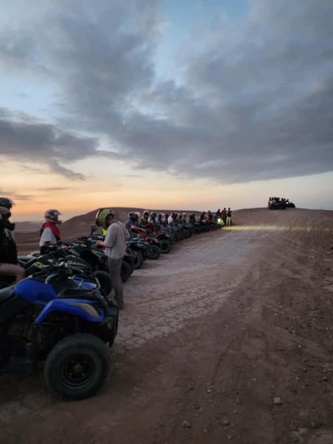 Marrakech: Agafay Desert Sunset Camel Ride, Quad & Dinner - Getting There From Medina: Pickup Choices and What Can Affect Timing