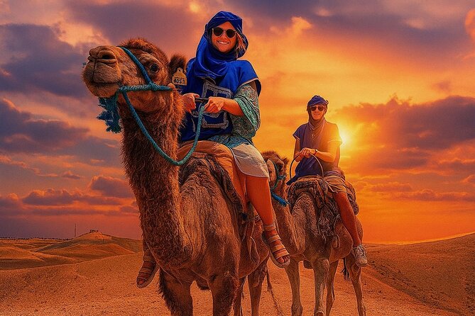Marrakech Agafay Desert Sunset: Camel Ride & Traditional Dinner - Guides and drivers: why names keep coming up
