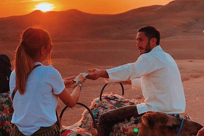 Marrakech: Agafay Desert, Sunset Camel Ride with Dinner Show - Argan oil production stop: what you’ll actually get out of it