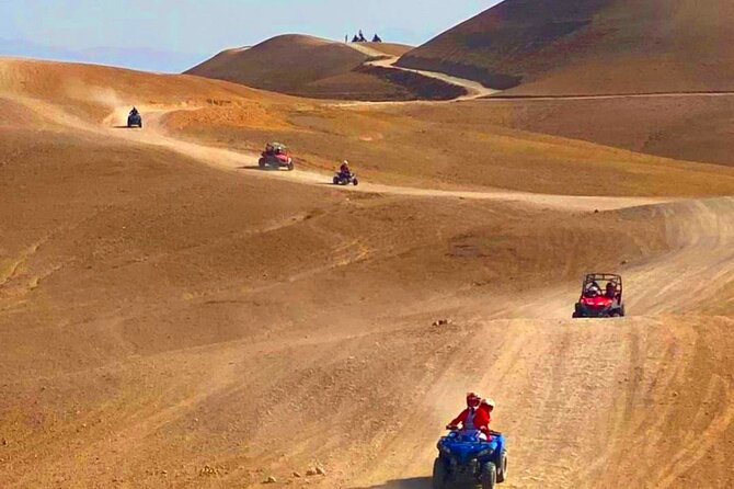 Marrakech: Agafay Desert Tour ,Camel Ride&quad bike and Dinner - Camel ride in the Agafay dunes: 20 minutes of sunset magic