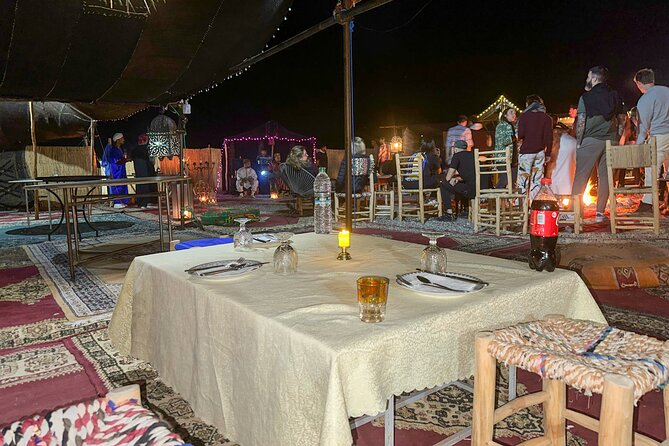 Marrakech Agafay quad bike camel ride with diner music fier show - Food and comfort: what to plan for so the night stays pleasant