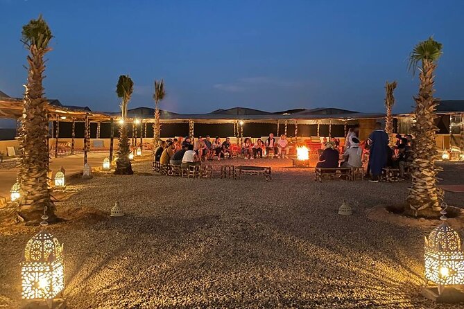 Marrakech Amazing Dinner Show in Agafay Desert, Sunset Camel Ride - Price and value at $46.53 for transport, camel ride, dinner, tea, and show