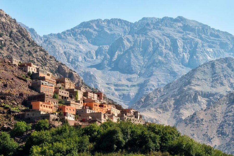 Marrakech: Atlas Mountains & Agafay Desert Tour w Camel Ride - Tamatert terraces and the views that make you stop talking