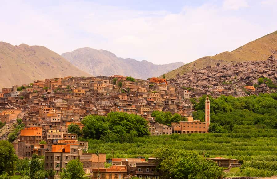 Marrakech: Atlas Mountains, Agafay Desert, Waterfall & Lunch - Agafay Desert Contrast: A Rocky Mood Shift Near the Mountains
