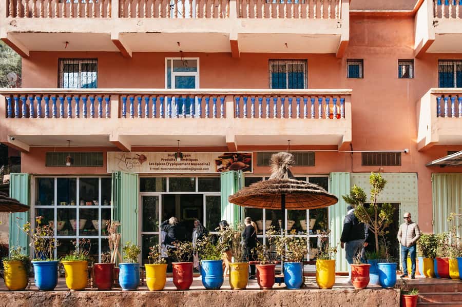 Marrakech: Atlas Mountains and 5 Valleys Day Tour with Lunch - Oukaimeden roads and Berber villages made of adobe and stone