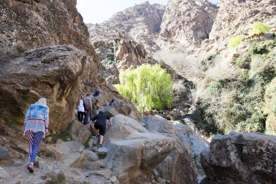 Marrakech: Atlas Mountains and 5 Valleys Day Tour with Lunch - Tahanaout Valley return drive: finishing with one last change