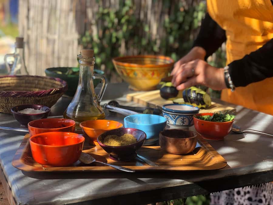 Marrakech: Atlas Mountains Cooking Class with Berber Family - Cooking in a Berber family home: tagine, couscous, and wood-oven bread