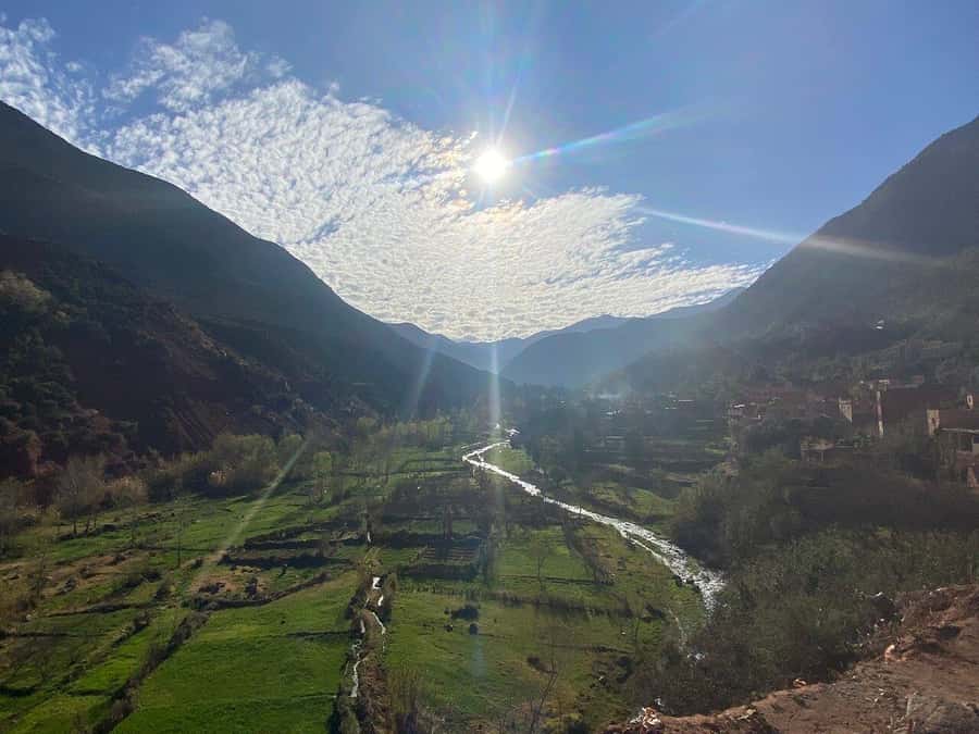 Marrakech: Atlas Mountains, Ourika Valley, Waterfall & Guide - Berber home visit near Ourika: Culture you can actually question