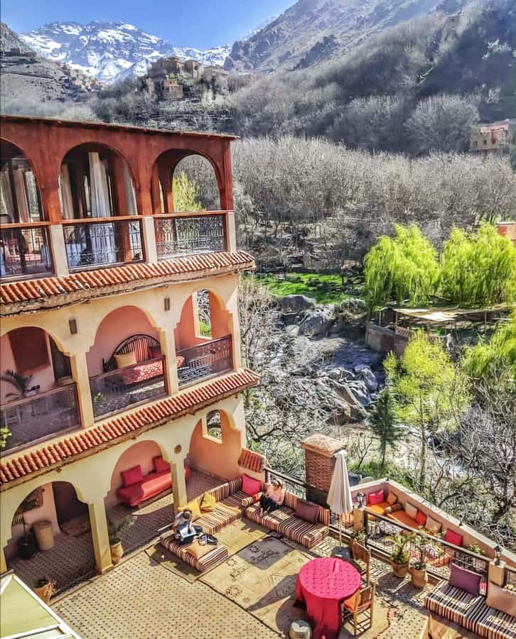 Marrakech: Atlas Mountains & Valleys Waterfall Hike w/ Lunch - The Berber breakfast and tea stops: simple food, better context