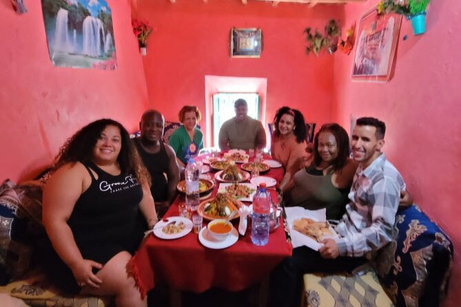 Marrakech: Atlas Mountains, Villages, Waterfalls Tour with Lunch - Ait Souka lunch with a Berber family, plus a rooftop pause