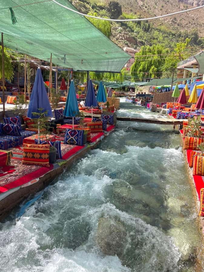 Marrakech: Atlas Mountains, Waterfalls, Ourika Valley +Lunch - Leaving Marrakech by 8:00 AM, not too early
