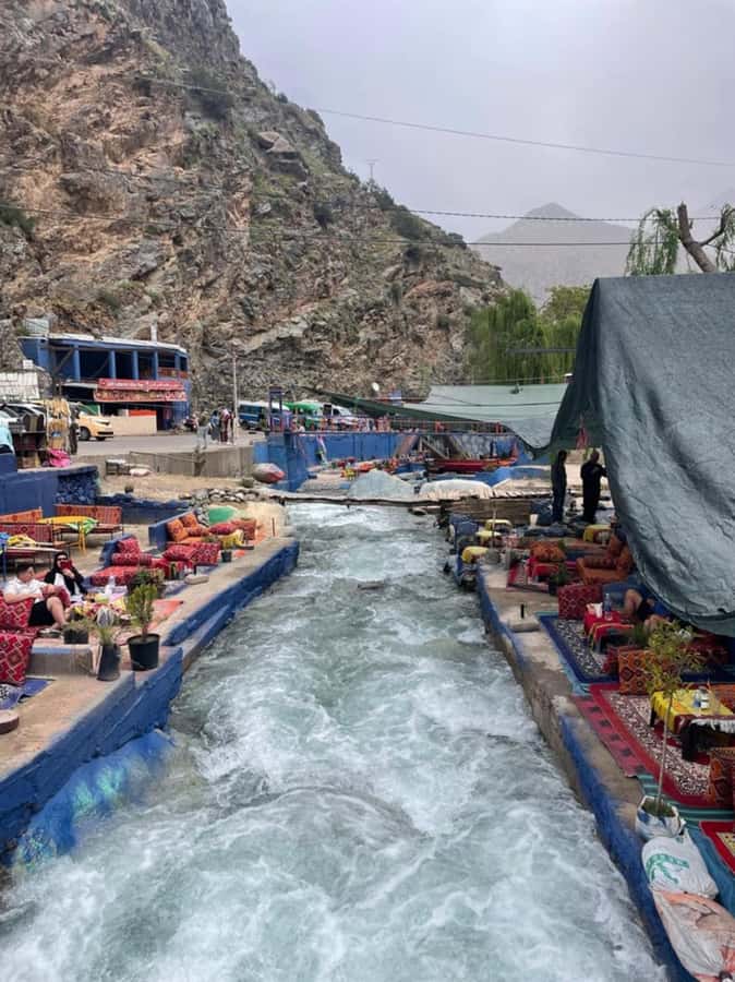Marrakech: Atlas Mountains, Waterfalls, Ourika Valley +Lunch - Setti Fatma waterfall hike: the rocky, slippery reality