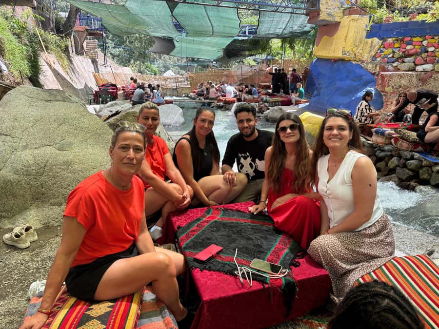 Marrakech: Atlas Mountains, Waterfalls, Ourika Valley +Lunch - Ourika River breaks: where the day turns calm