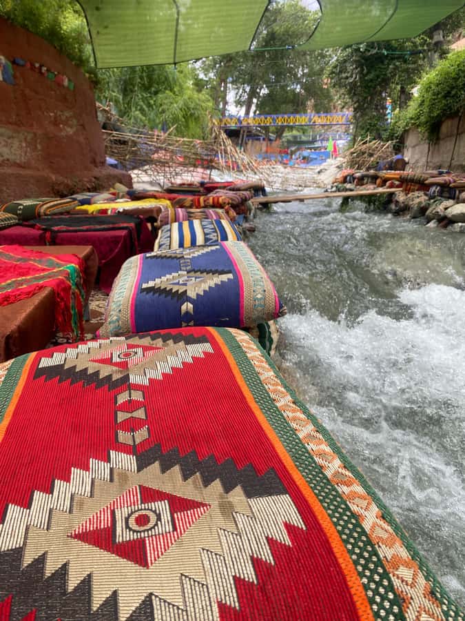 Marrakech: Atlas Mountains, Waterfalls, Ourika Valley +Lunch - Lunch in Ourika Valley: mountain-view comfort food