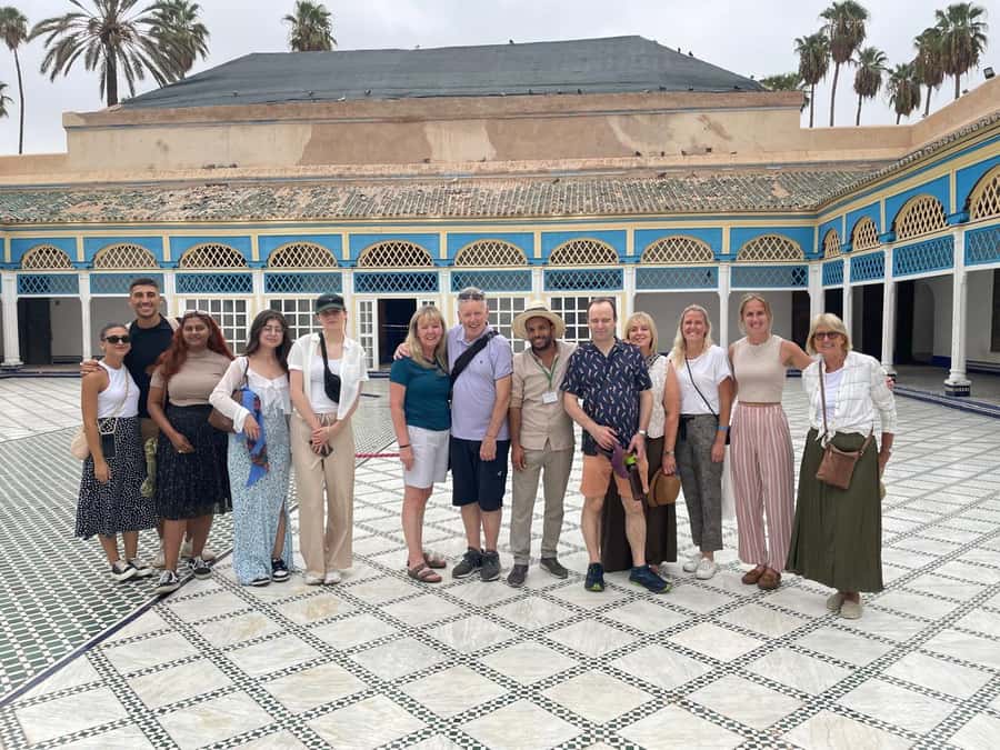 Marrakech: Bahia Palace, Madrasa Bn Yousef, Souk Medina Tour - Koutoubia Mosque photo stop, because the skyline matters
