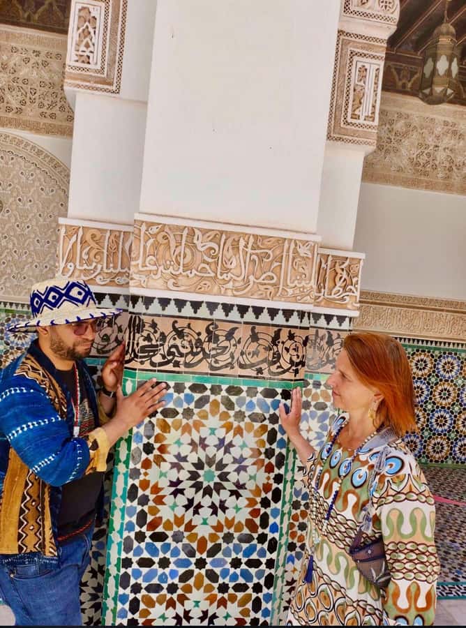 Marrakech: Bahia Palace, Madrassa & Souks Guided Tour - Entering Marrakech Through Bahia Palace’s Courtyards