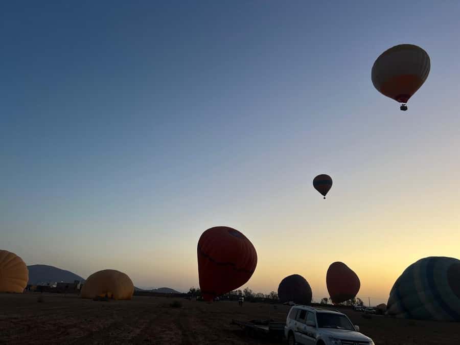 Marrakech: Balloon Flight with Berber Breakfast & Camel Ride - After landing: flight certificate and Berber breakfast