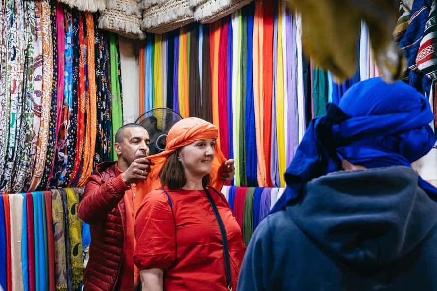 Marrakech: Ben Youssef, Secret Garden, & Souks Walking Tour - The Secret Garden: the best kind of contrast stop