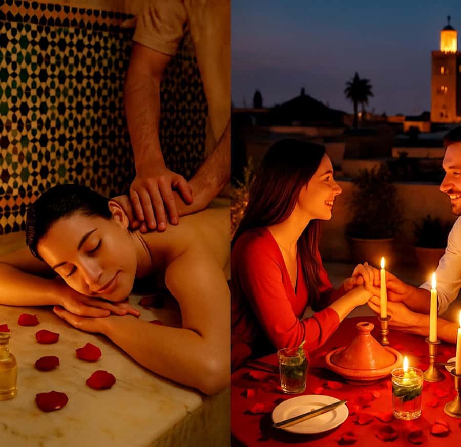 Marrakech: Blissful Spa Escape & Romantic Candlelight Dinner - Meeting at Hammam Maison Berber, then easing into hammam mode