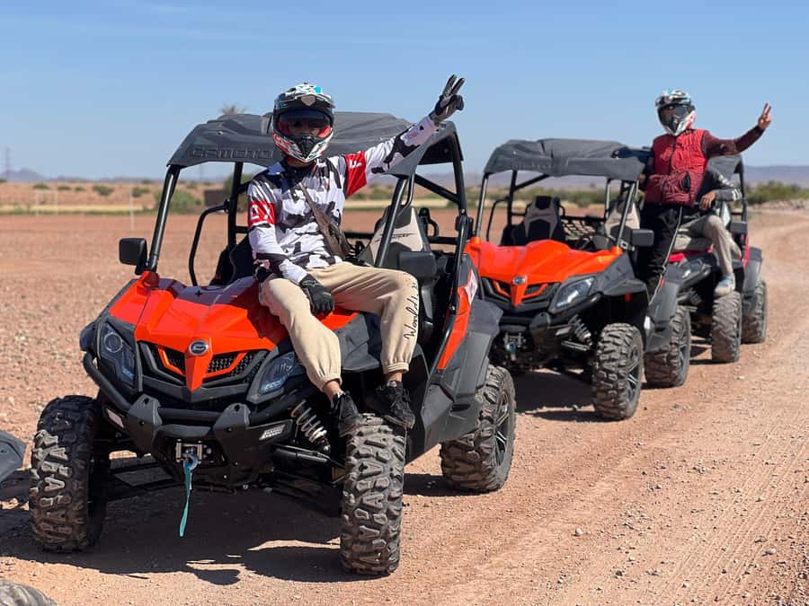 Marrakech Buggy Palmerie and Desert - 550cc vs 1000cc: speed, control, and first time friendliness