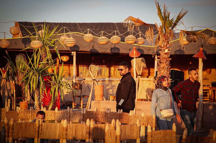 Marrakech: Camel Ride, Dinner, Pool, and Fire Show in Agafay - Why Agafay at sunset feels like a reset from Marrakech