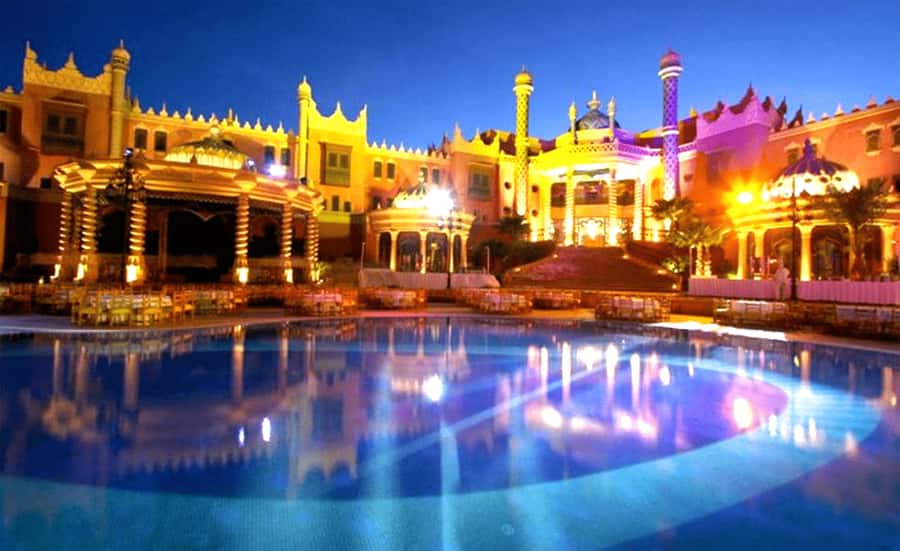 Marrakech: Chez Ali Fantasia Folklore Show & Moroccan Dinner - What Chez Ali is really like at 8:00 pm in Marrakech