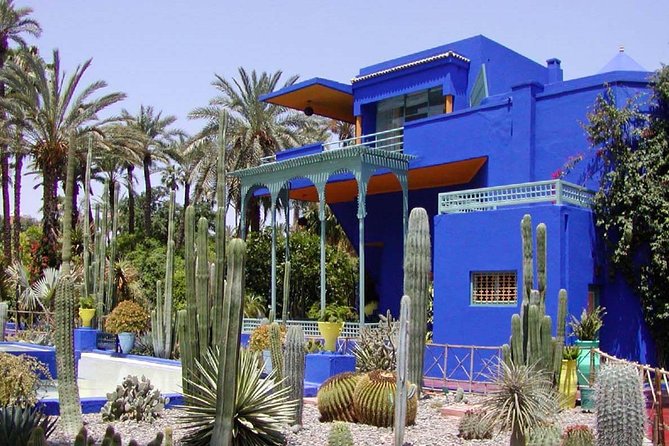 Marrakech city tour with driver - Majorelle Garden: color, shade, and a smart place to slow down
