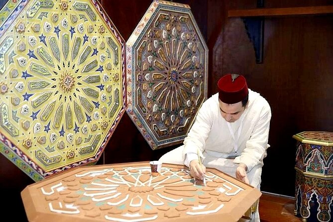 Marrakech City Tour with private vehicle: Half or Full Day tour - Medersa Ben Youssef: Islamic School Architecture Made for Details